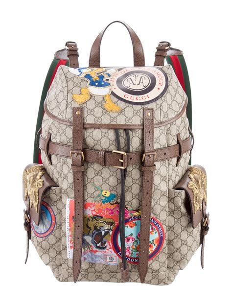 gucci backpack stars|the real real gucci backpack.